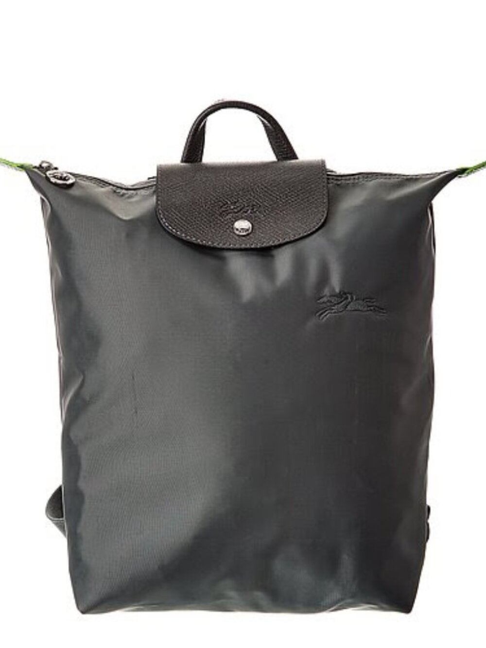 Longchamp Le Pliage Green Medium Canvas Backpack